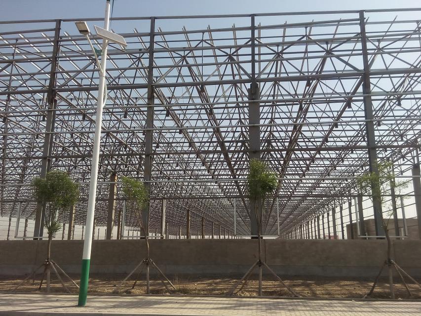 衡水汽车工业厂房网架